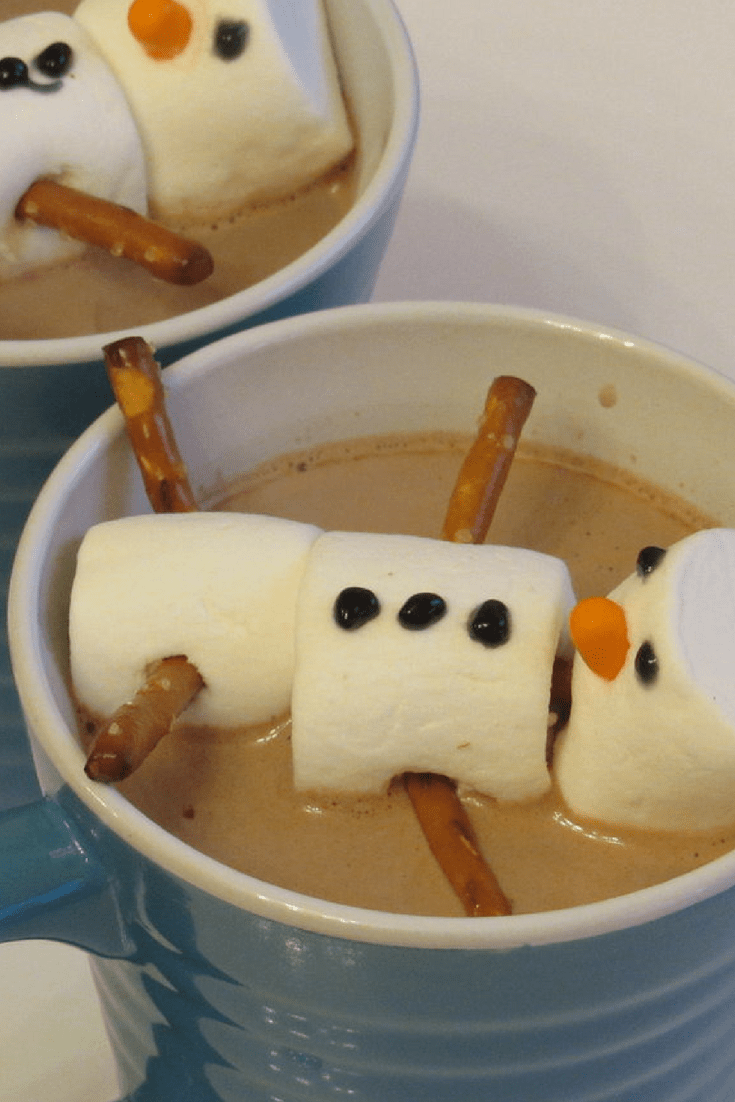DIY Frosty Snowman Hot Cocoa – Shabby Chic Boho