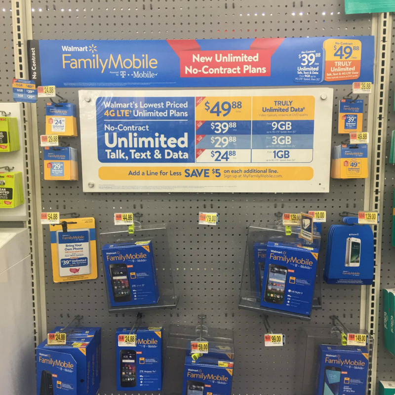 Walmart Family Mobile $49.88 TRULY Unlimited Talk, Text, & Data◊ plan.