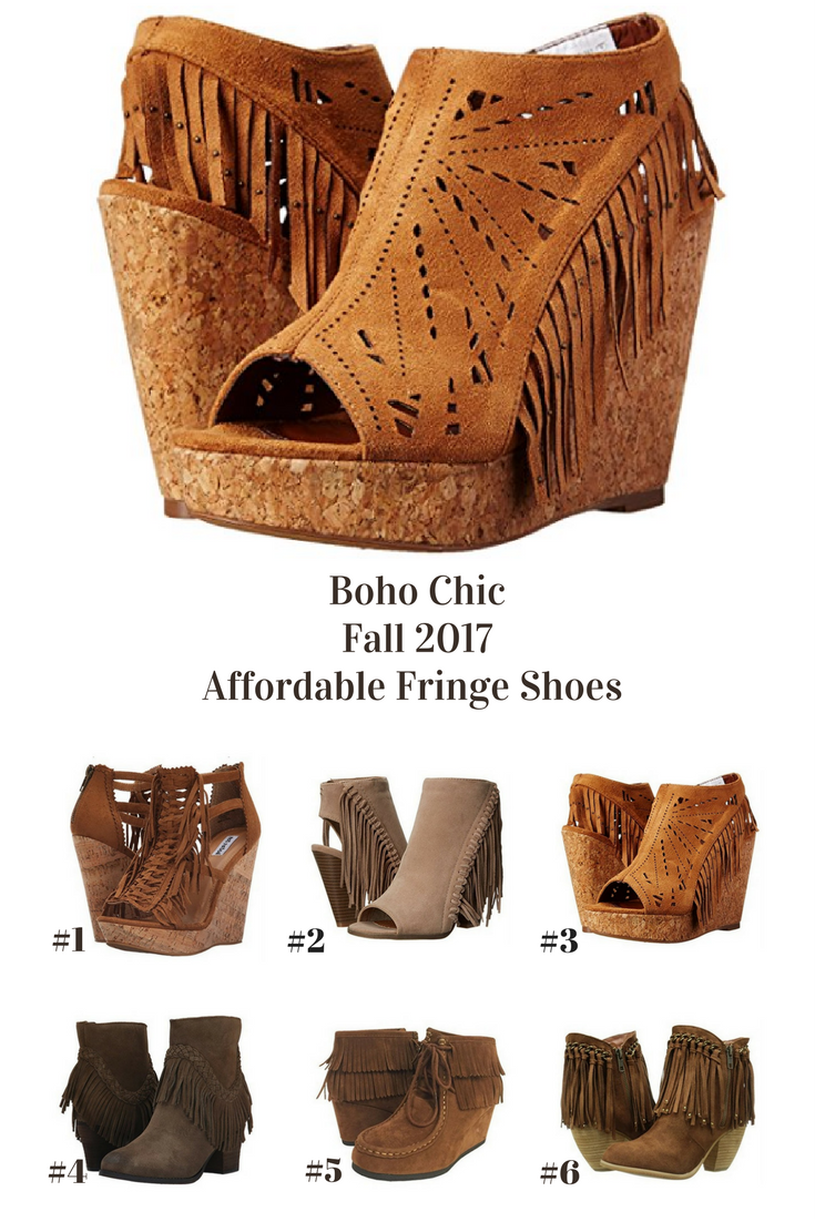 boho chic footwear