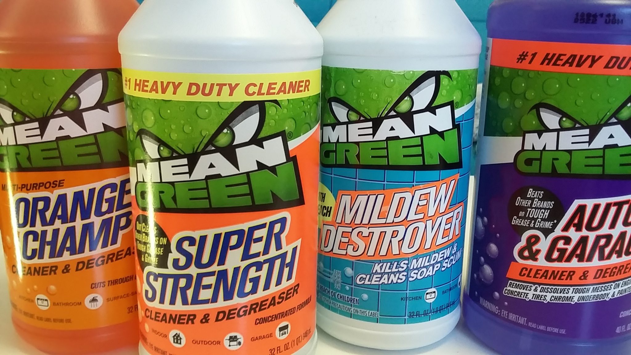 Mean Green, for all your cleaning needs