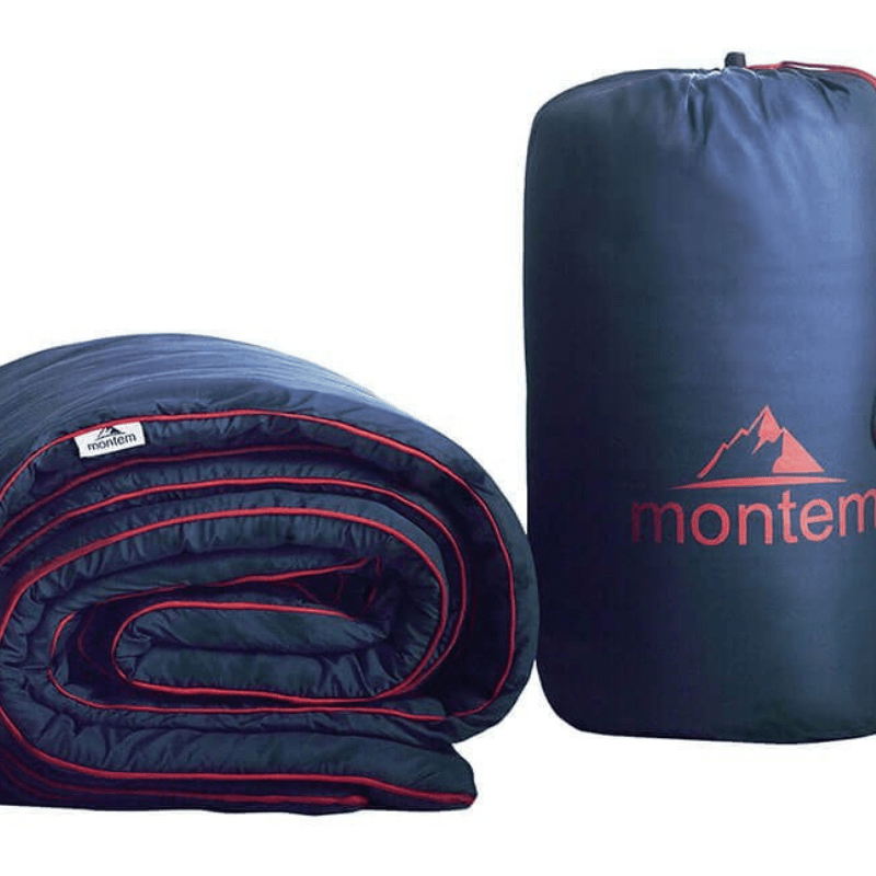#Camping #glamping #giveaway Montem Outdoor Gear; Sneaky Snuggler Puffy Camping Blanket & a Luxe Ultra Light Packable 12L Backpack ARV $100+ #enter to #win