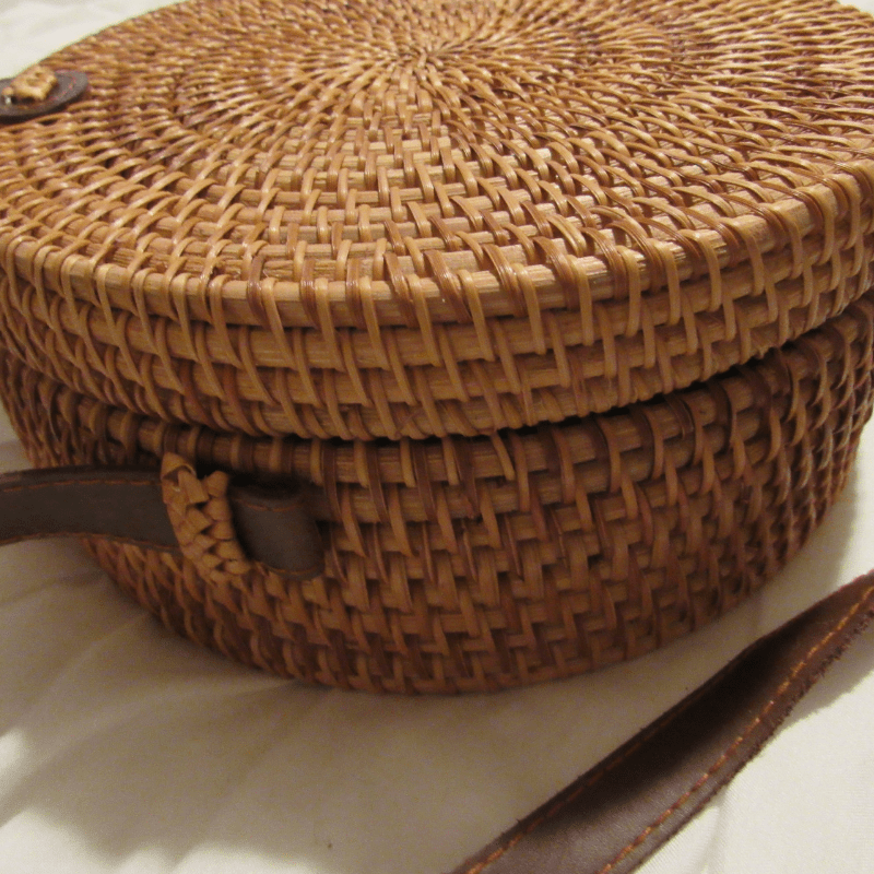 Giveaway enter to win a Boho Chic Rattan Ata Round Crossbody Bag on shabbychicboho.com. No mandatory entries to enter. Winner will be announced on the giveaway form. 