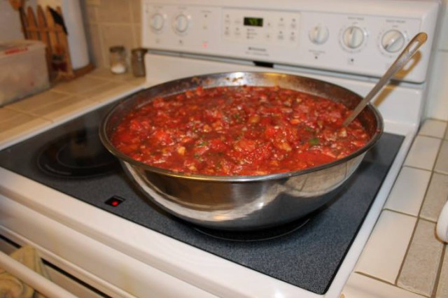 Homemade Spaghetti Sauce #tasteofhome