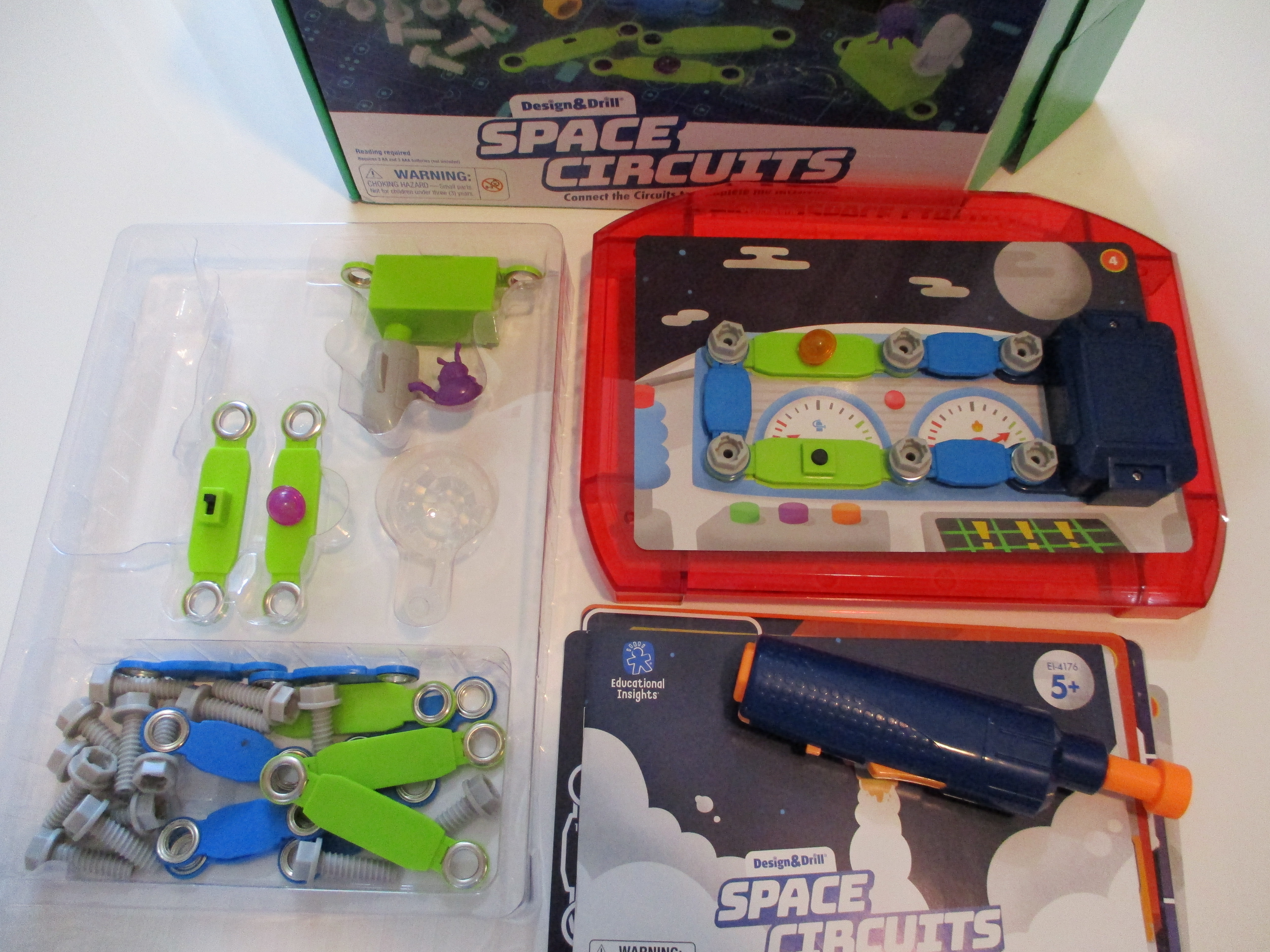 Creativity Set Design & Drill® Space Circuits Ages 5 to 8