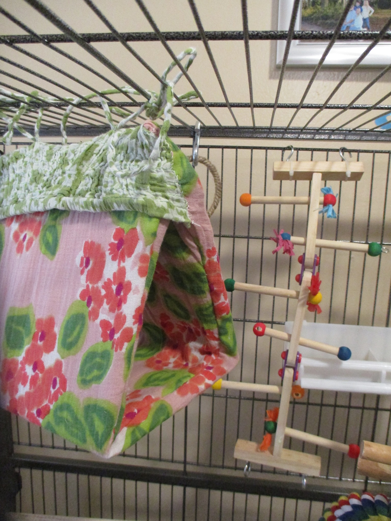 D.I.Y. Bird Pouch For Pet Birds