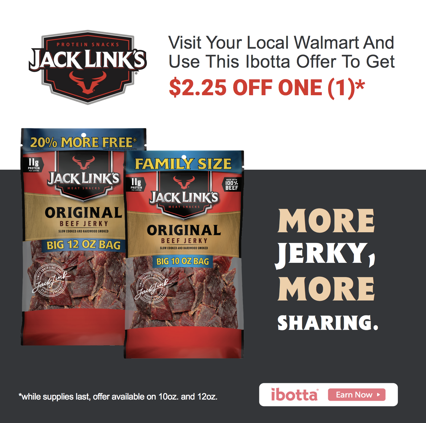 Ibotta Savings on Jack Link’s Beef Jerky