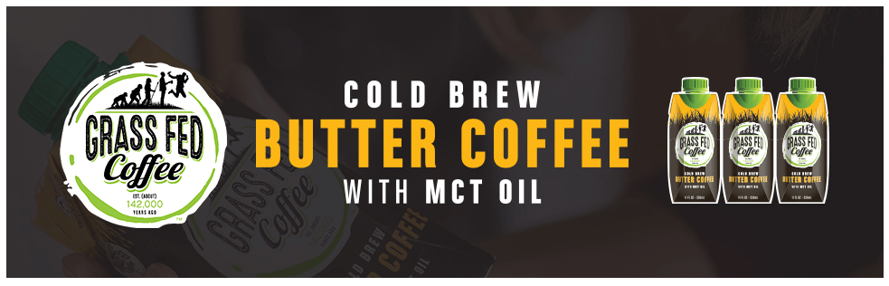 Year Round Grass Fed Cold Brew Butter Coffee