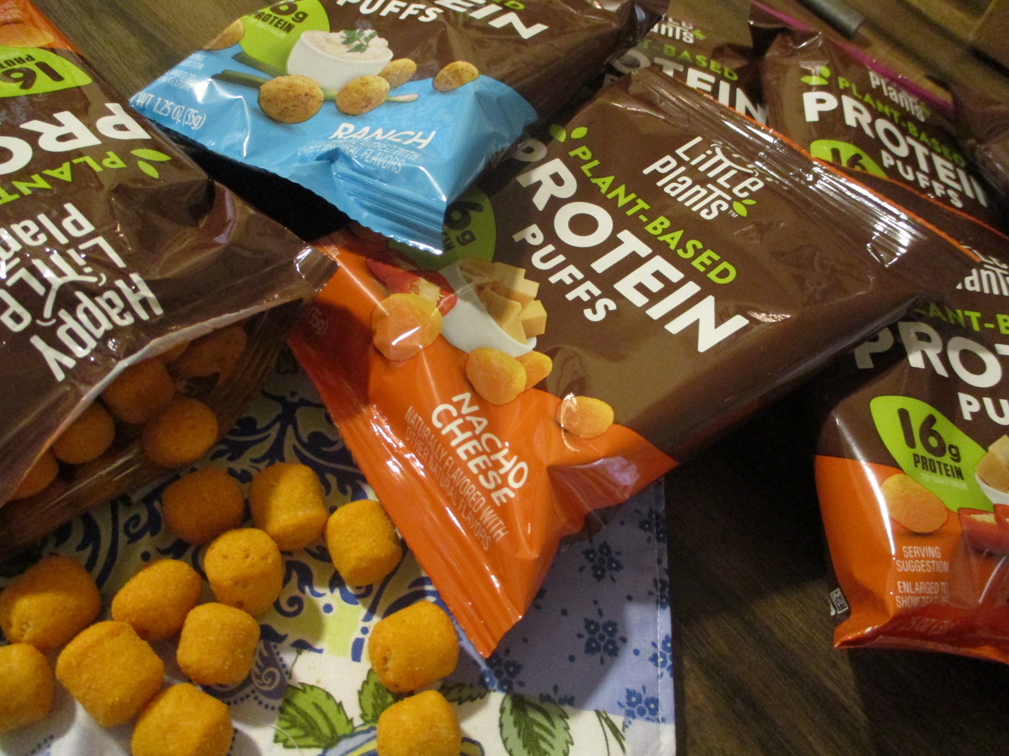 Healthy and Delicious Plant Protein Puffs
