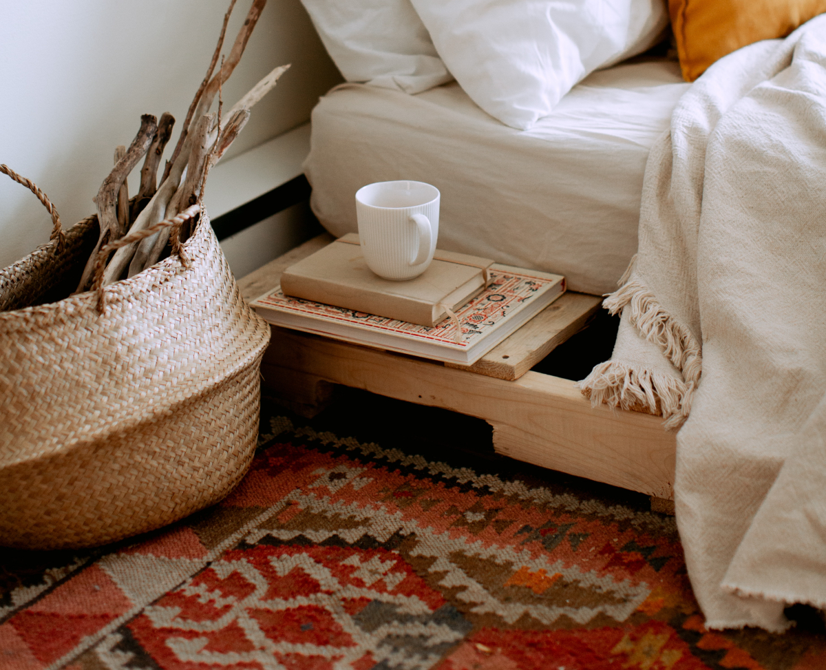 Cozy layered textiles as the epitome of bohemianism