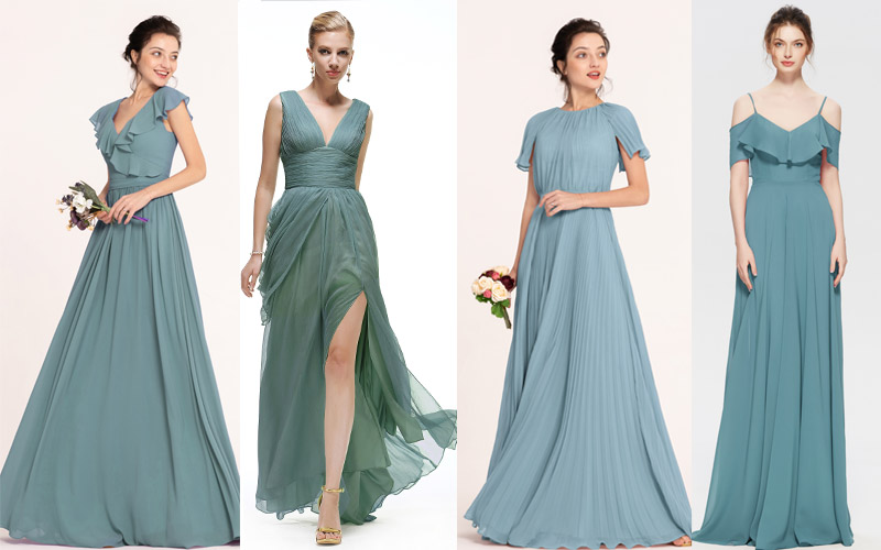 Beach-Chic Bridesmaid Dresses: Finding the Perfect Colors for a Seaside Wedding