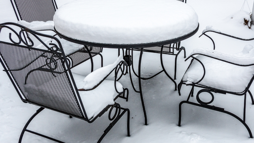 Get winter ready – taking care of outdoor furniture during the colder months
