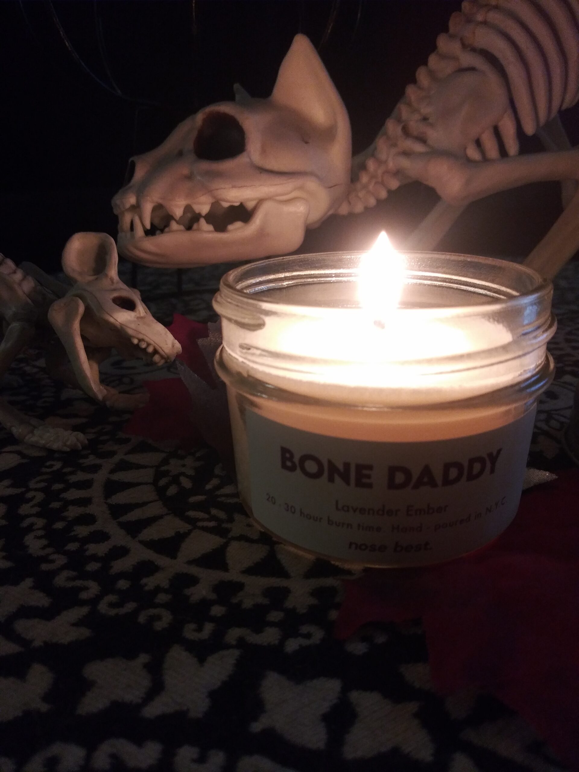 Halloween Spooks with Bone Daddy Candle