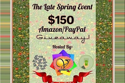Late Spring Giveaway! Free $150 PayPal or Amazon eGift Card